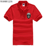 2018 summer men's POLO shirt men's short-sleeved casual hip-hop style quick-drying POLO shirt fashion short-sleeved breathable