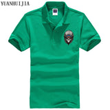 2018 summer men's POLO shirt men's short-sleeved casual hip-hop style quick-drying POLO shirt fashion short-sleeved breathable