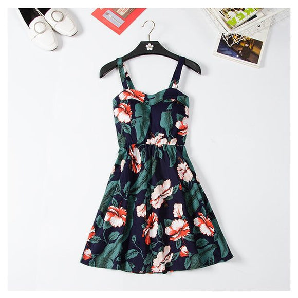 Marwin 2018 New Off shoulder ruffle Dot summer Dress women white strap chiffon beach Boho party sexy dresses vestido furits