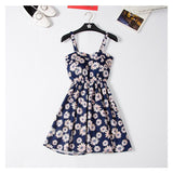 Marwin 2018 New Off shoulder ruffle Dot summer Dress women white strap chiffon beach Boho party sexy dresses vestido furits