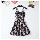 Marwin 2018 New Off shoulder ruffle Dot summer Dress women white strap chiffon beach Boho party sexy dresses vestido furits