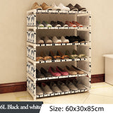 Simple Multi Layer Shoe rack Nonwovens Easy Assemble Storage Shelf Shoe cabinet fashion bookshelf Living Room Furniture