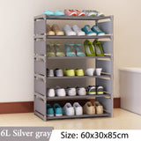 Simple Multi Layer Shoe rack Nonwovens Easy Assemble Storage Shelf Shoe cabinet fashion bookshelf Living Room Furniture