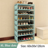 Simple Multi Layer Shoe rack Nonwovens Easy Assemble Storage Shelf Shoe cabinet fashion bookshelf Living Room Furniture
