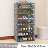 Simple Multi Layer Shoe rack Nonwovens Easy Assemble Storage Shelf Shoe cabinet fashion bookshelf Living Room Furniture