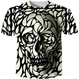 2018 Summer 3D T Shirt Men T-Shirt Male Crossfit Tops Print Anime Punisher Skull tshirt Man Fitness Compression Shirt tee marvel
