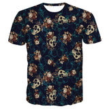 2018 Summer 3D T Shirt Men T-Shirt Male Crossfit Tops Print Anime Punisher Skull tshirt Man Fitness Compression Shirt tee marvel