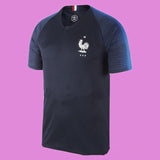 Hot Sale France Jerseys 2018 World Cup French Jerseys National team Away Short Sleeves O-Neck Tshirts