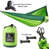 Backpacking Hiking Outdoors or Travel Lightweight Portable with Max 1000 lbs Capacity XL Double Nylon Parachute Camping Hammock