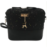 2017 Women Shoulder Bags Fashion Mini Bag With Deer Toy Shell Shape Women Small  Messenger Crossbody Bag Ladies Zipper HandBags