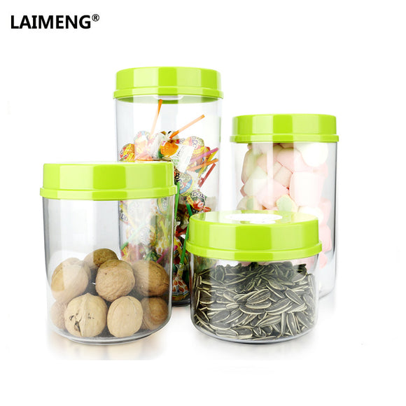 LAIMENG Vacuum Containers Full Sets Working With Vacuum Food Sealers Machine Best Canisters With Pump