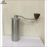 XEOLEO High quality Manual Coffee grinder 45MM Aluminum Coffee miller Black/Brown/Silver 15g Mini Coffee milling machine