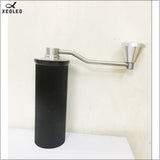 XEOLEO High quality Manual Coffee grinder 45MM Aluminum Coffee miller Black/Brown/Silver 15g Mini Coffee milling machine