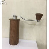 XEOLEO High quality Manual Coffee grinder 45MM Aluminum Coffee miller Black/Brown/Silver 15g Mini Coffee milling machine