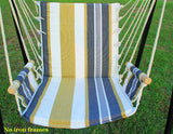 Boutique Beach Hammocks Garden Camping Travel Swing Outdoor Furniture Hanging Chair for Xmas Gift Cotton with Sponge