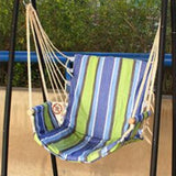 Boutique Beach Hammocks Garden Camping Travel Swing Outdoor Furniture Hanging Chair for Xmas Gift Cotton with Sponge
