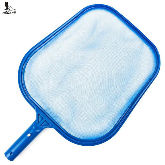 RUNACC Professional Leaf Rake Mesh Frame Net Skimmer Cleaner Swimming Pool Spa Tool Suitable for Cleaning Swimming Pool