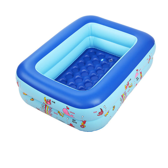 72L PVC Children Swimming Pool Bicyclo Inflatable Children Swimming Pool Kid's Playing Fishing Swimming Pool