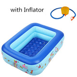 72L PVC Children Swimming Pool Bicyclo Inflatable Children Swimming Pool Kid's Playing Fishing Swimming Pool